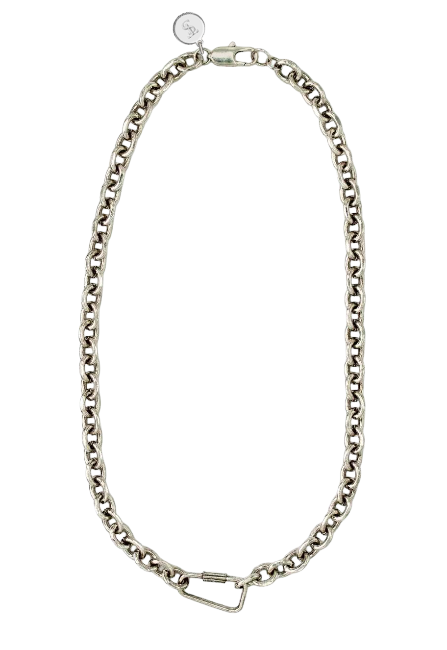 Nelson Silver Chainlink Necklace