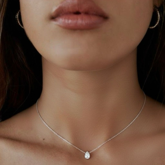 Yuliya Gold Rolo Chain Necklace