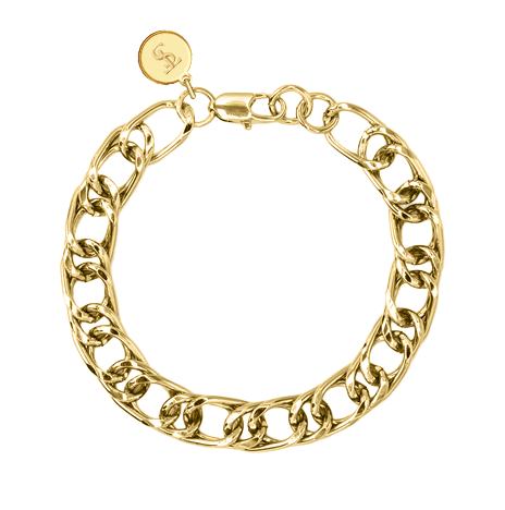 Alain Gold Chainlink Bracelet