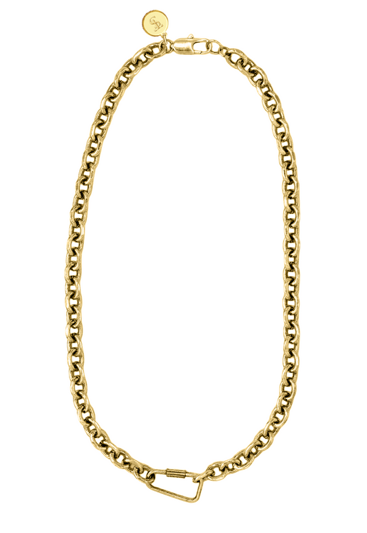 Nelson Gold Chainlink Necklace