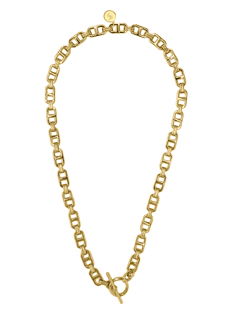 Tomas Gold Chainlink Necklace