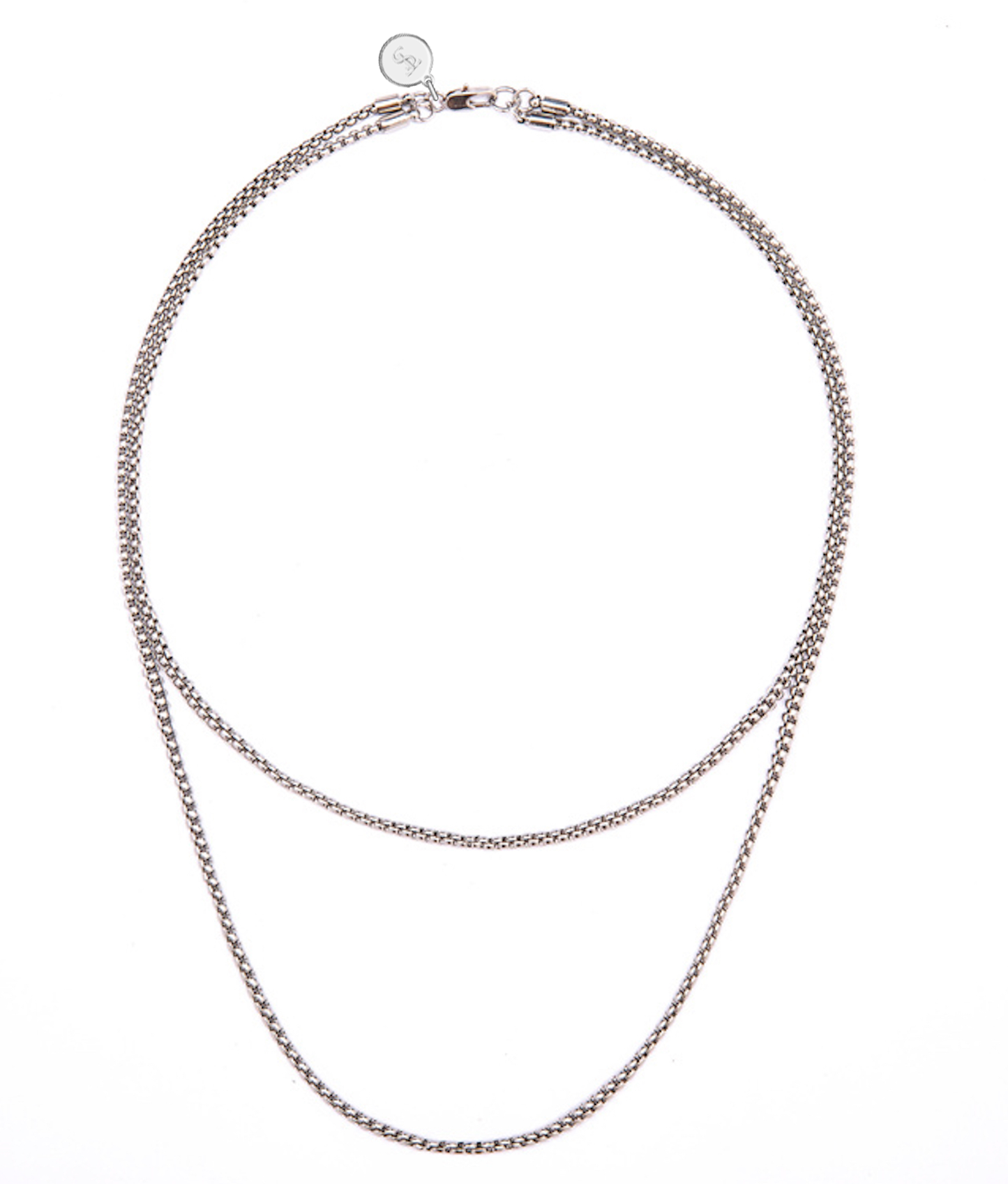 Emerson Silver Double Chainlink Necklace