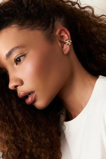 Cathy Gold CZ Earcuff